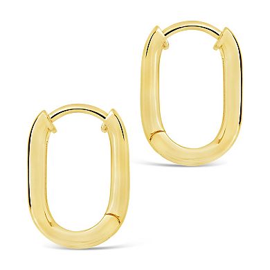 MC Collective Cubic Zirconia Small Hoop Earrings