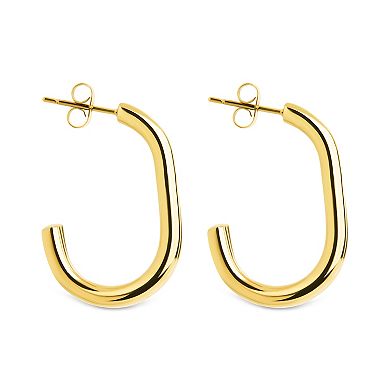 MC Collective Double Row Hoop Earrings