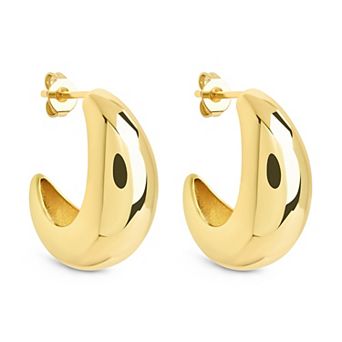 MC Collective Joan Huggie Hoop Earrings