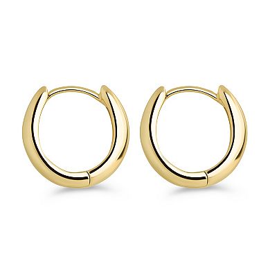 MC Collective Polished Micro Hoop Earrings