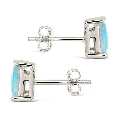 MC Collective Teardrop Opal Stud Earrings