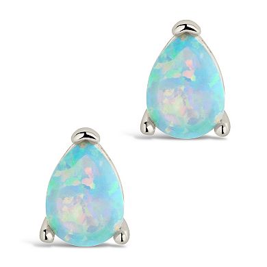 MC Collective Teardrop Opal Stud Earrings