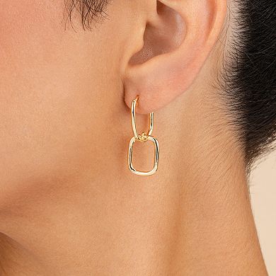 MC Collective Link Drop Hoop Earrings
