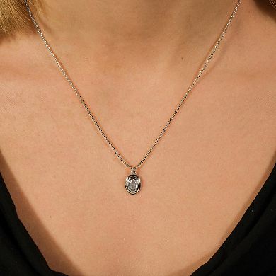 MC Collective Betsy Oval Cubic Zirconia Pendant Necklace
