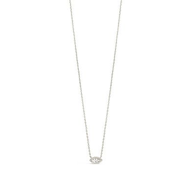 MC Collective Cubic Zirconia Evil Eye Pendant Necklace