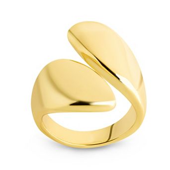 MC Collective 14k Gold Over Sterling Silver Gina Open Ring