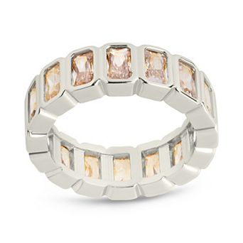 MC Collective Jackie Bezel Cubic Zirconia Station Ring