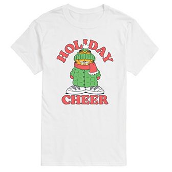 Big & Tall Garfield Holiday Cheer Graphic Tee