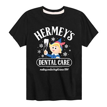 Boys 8-20 Rudolph The Red-Nosed Reindeer Hermey's Dental Care Graphic Tee