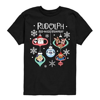 Boys 8-20 Rudolph The Red-Nosed Reindeer Ornament Graphic Tee