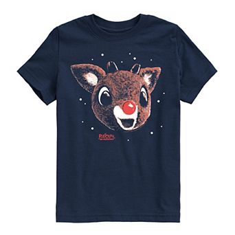 Boys 8-20 Rudolph The Red-Nosed Reindeer Portrait Graphic Tee