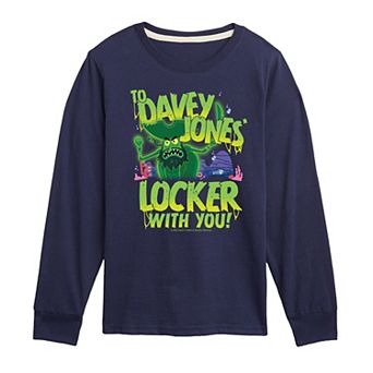 Boys 8-20 The SpongeBob Movie: Search for SquarePants Davey Jones' Locker Long Sleeve Graphic Tee