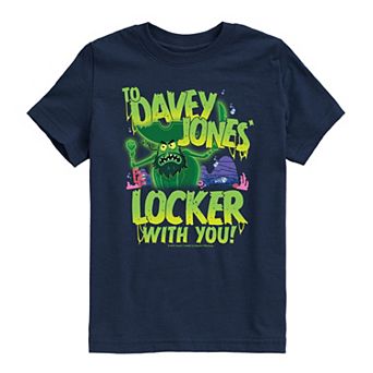 Boys 8-20 The SpongeBob Movie: Search For SquarePants Davey Jones' Locker Graphic Tee