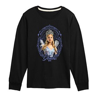 Boys 8-20 Wicked For Good Glinda Frame Long Sleeve Graphic Tee