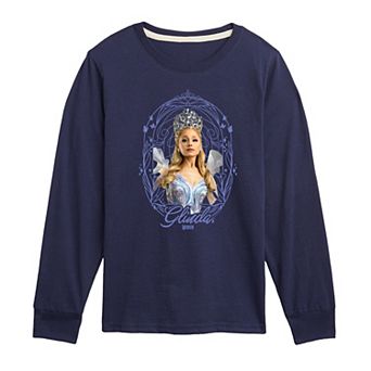 Boys 8-20 Wicked For Good Glinda Frame Long Sleeve Graphic Tee