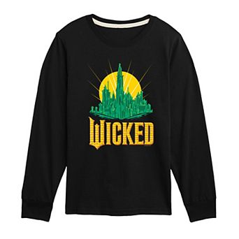 Boys 8-20 Wicked For Good Long Sleeve Graphic Tee