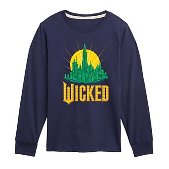 Boys 8-20 Wicked For Good Long Sleeve Graphic Tee