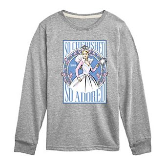 Boys 8-20 Wicked Glinda So Cherished So Adored Long Sleeve Graphic Tee