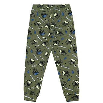 Boys 4-16 Jellifish Sleep Jogger Pajama Bottoms