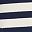 Ivory Navy Stripe