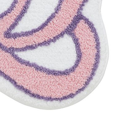 VCNY Home Bow Shaped Tufted Bathroom Rug