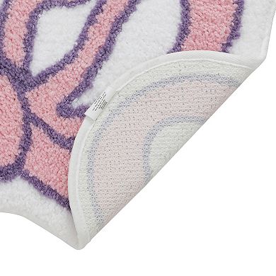 VCNY Home Bow Shaped Tufted Bathroom Rug