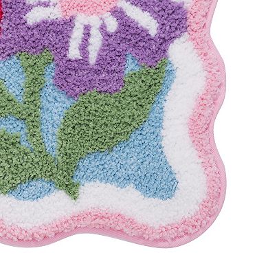 VCNY Home Multi Floral Tufted Bathroom Rug