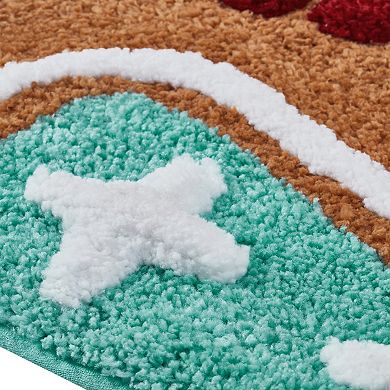 VCNY Home Multi Gingerbread Man Bath Rug Set, 2-pc.