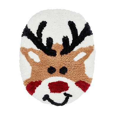 VCNY Home Multi Reindeer Bath Rug Set, 2-pc.