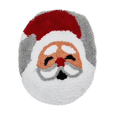 VCNY Home Multi Santa Holiday Bath Rug Set, 2-pc.