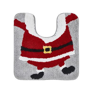 VCNY Home Multi Santa Holiday Bath Rug Set, 2-pc.