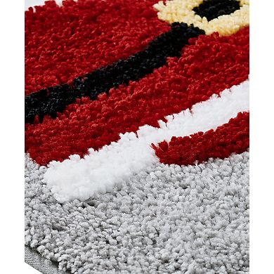 VCNY Home Multi Santa Holiday Bath Rug Set, 2-pc.