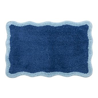 VCNY Home Scalloped Tufted Bathroom Rug