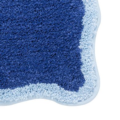VCNY Home Scalloped Tufted Bathroom Rug