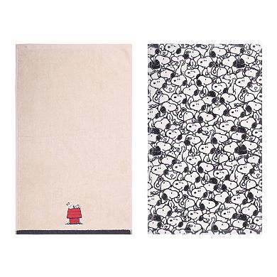 The Big One® Peanuts 2-Pack Hand Towel Set