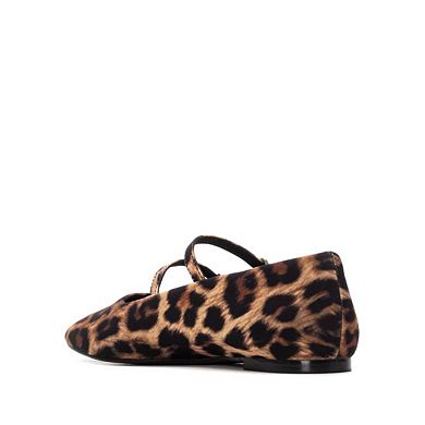 XTI Women's Mary Jane Ballet Flats 144701