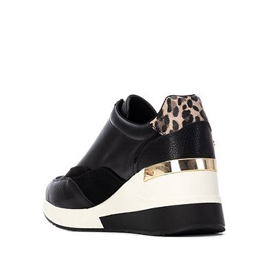 XTI Women's Wedge Sneakers 144655
