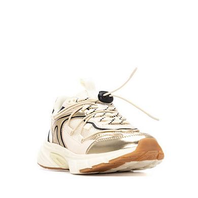 XTI Women's Casual Lace-Up Sneakers 144534