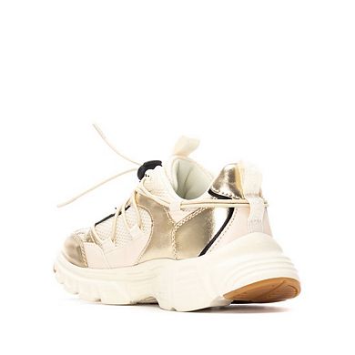 XTI Women's Casual Lace-Up Sneakers 144534