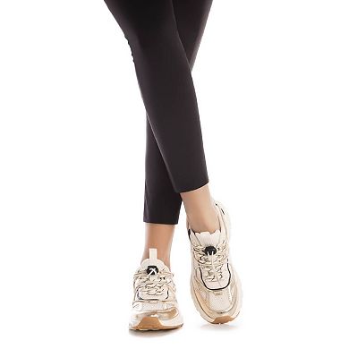 XTI Women's Casual Lace-Up Sneakers 144534