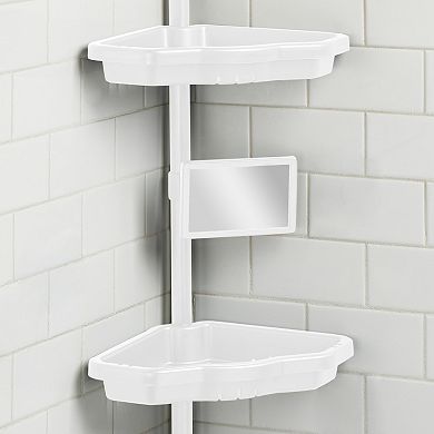 Bath Bliss 4-Tier Corner Shower Organizer