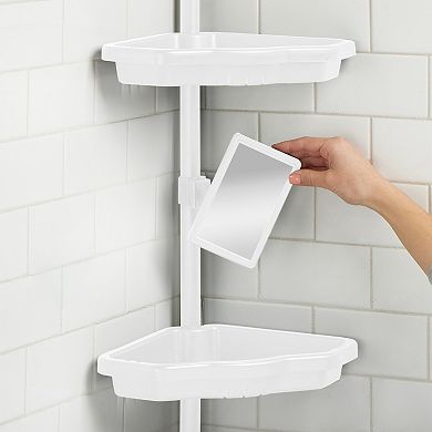 Bath Bliss 4-Tier Corner Shower Organizer