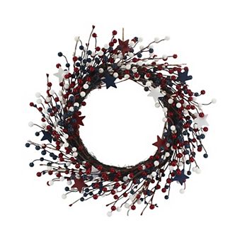 Celebrate Together™ Americana Artificial Berry Wreath