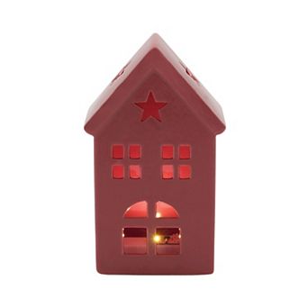 Americana Ceramic LED House Table Decor