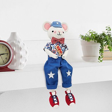 Americana Mouse Shelf Sitter Table Decor