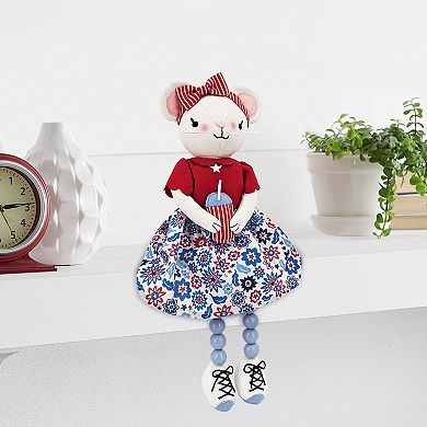 Americana Mouse Shelf Sitter Table Decor