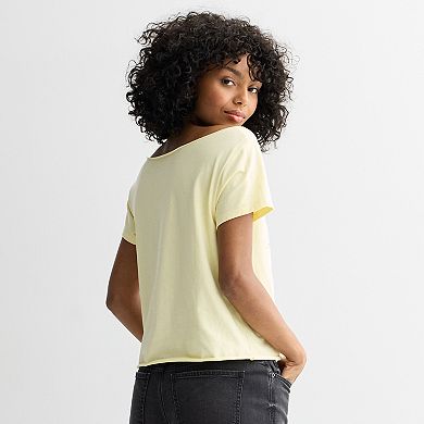 Juniors' Disney's Winnie the Pooh Off The Shoulder Graphic Top