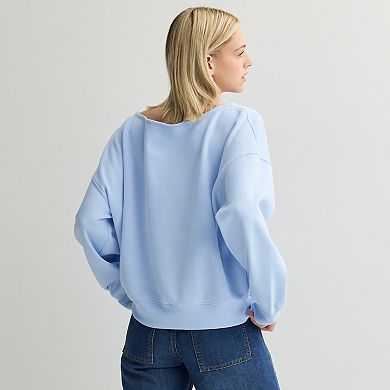 Juniors' JRS Graphic Off The Shoulder Top
