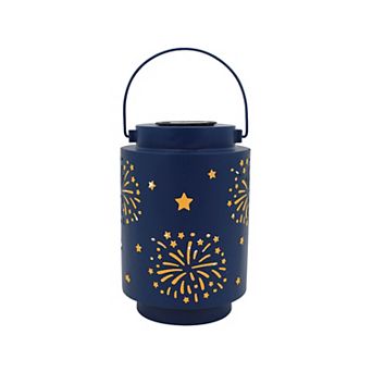 Celebrate Together™ Americana USA Solar Lantern Outdoor Decor