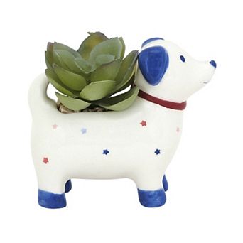 Celebrate Together™ Americana Pup Succulent Table Decor Sitabout